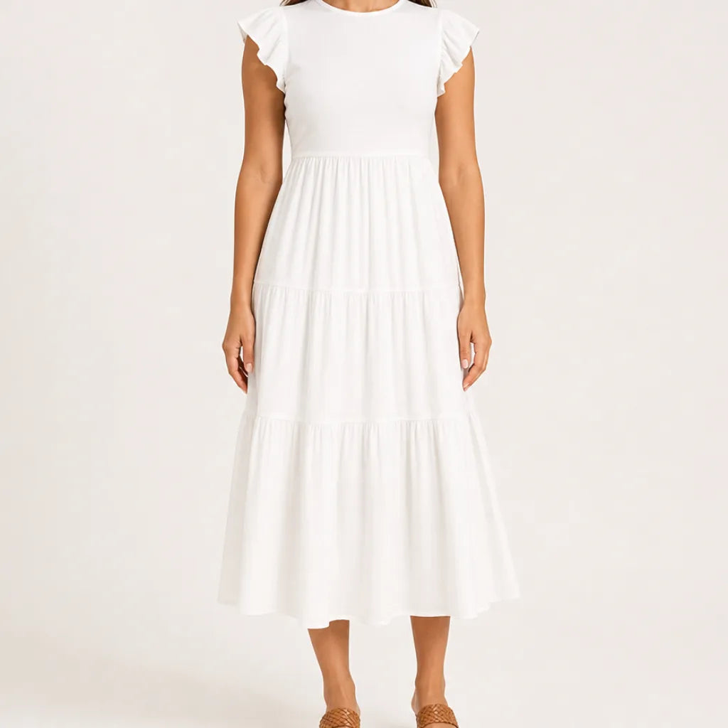 Linnet | Women's Tiered Sleeveless Dress
