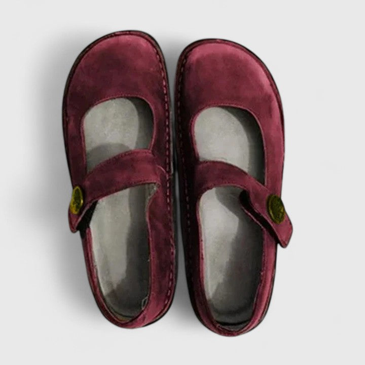 Women's Orthopedic Shoes with Supportive Design and Elegant Detail