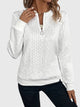 White with White Zipper