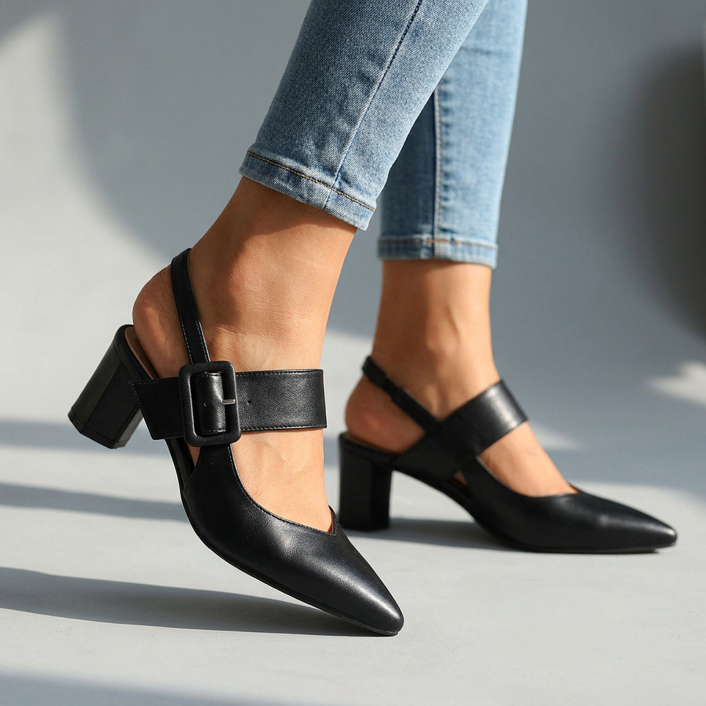 Georgiana | Women's Slingback Heels
