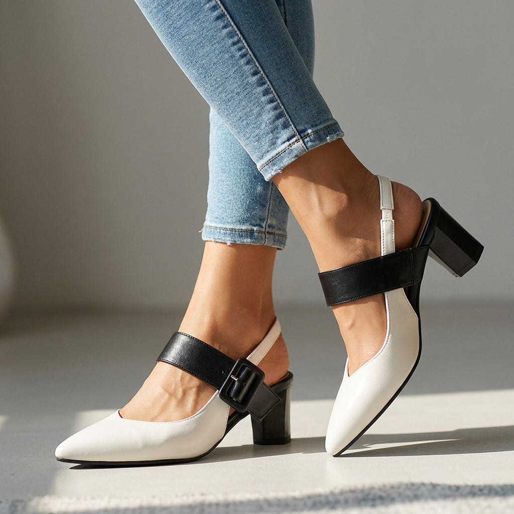 Georgiana | Women's Slingback Heels