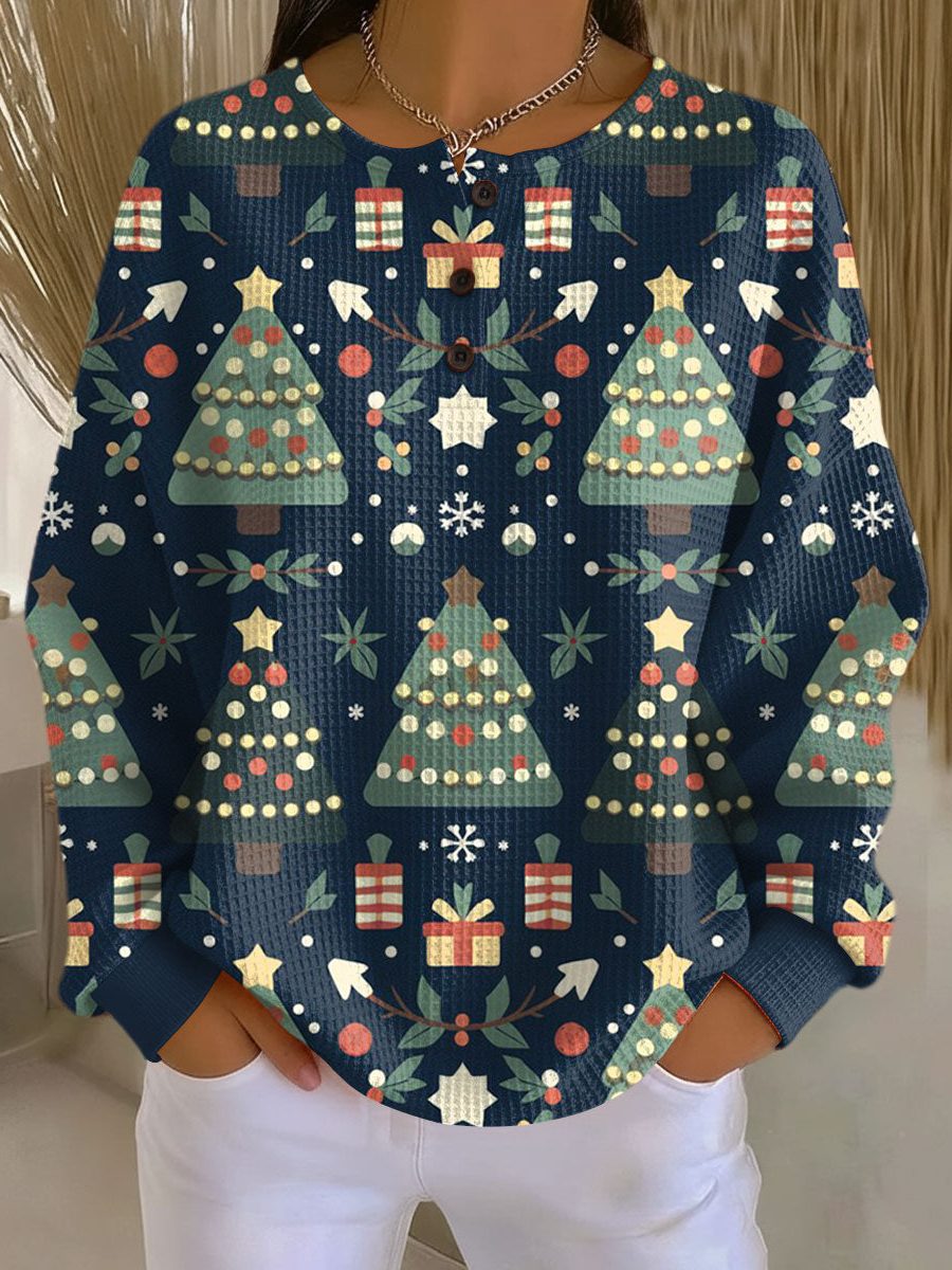 Mairin | Festive Christmas Knit Sweater for Women
