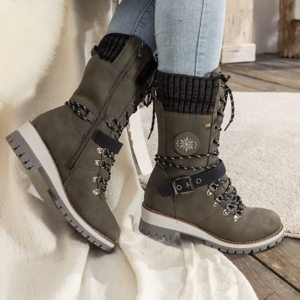 Mandy | Lace-Up Ankle Boots for Women