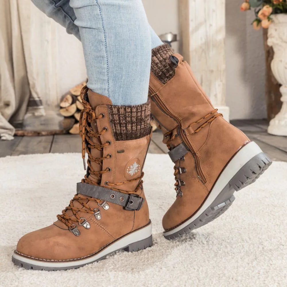 Mandy | Lace-Up Ankle Boots for Women