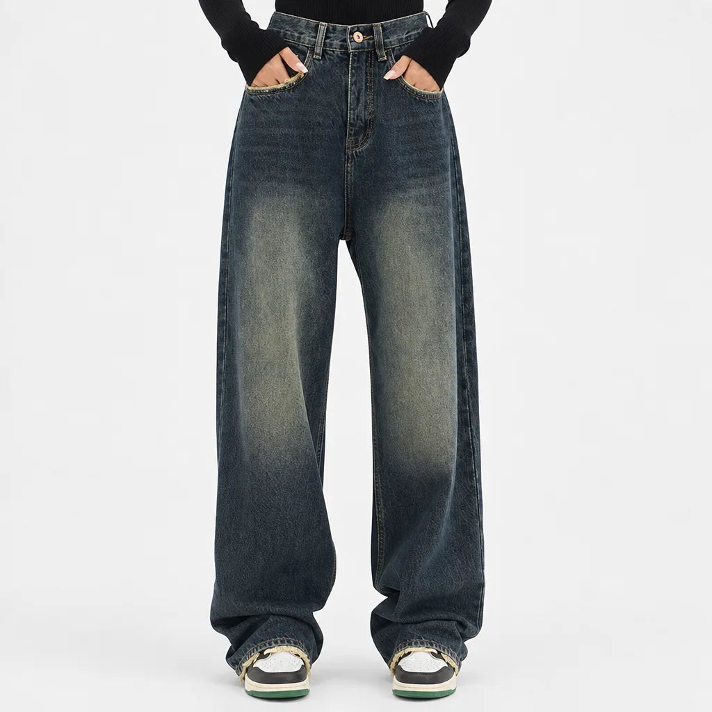 Marlowe | Women's Baggy Wide Leg Jeans