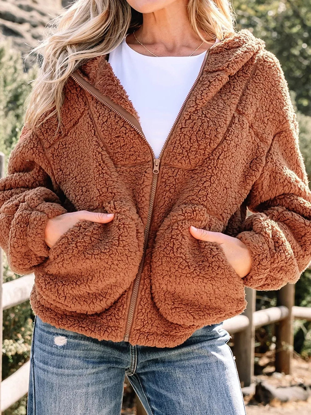 Mignon | Fleece Zip-Up Jacket for Women