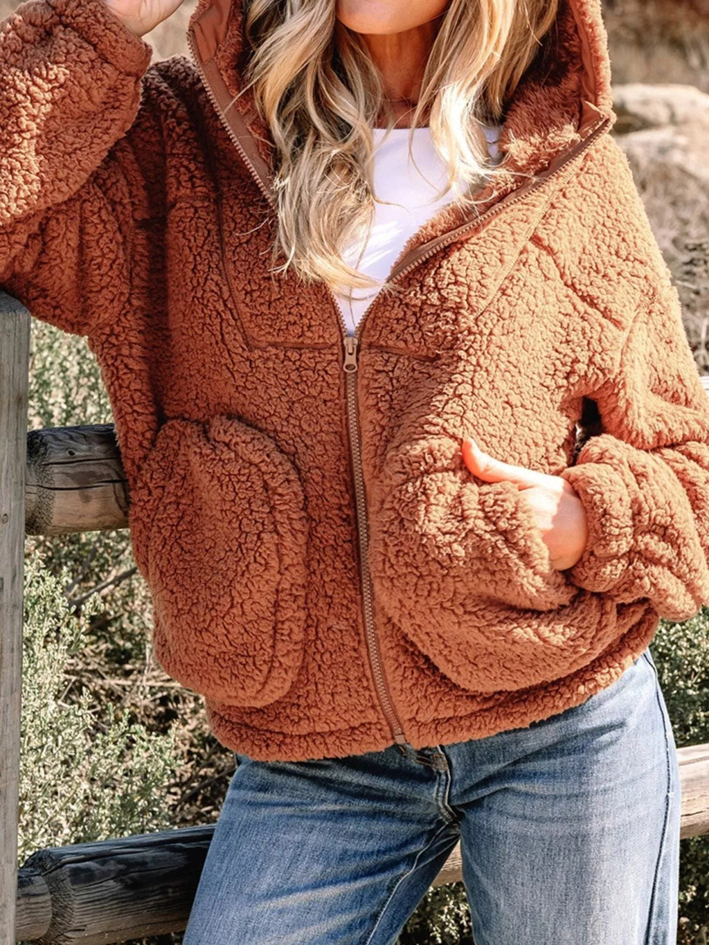 Mignon | Fleece Zip-Up Jacket for Women