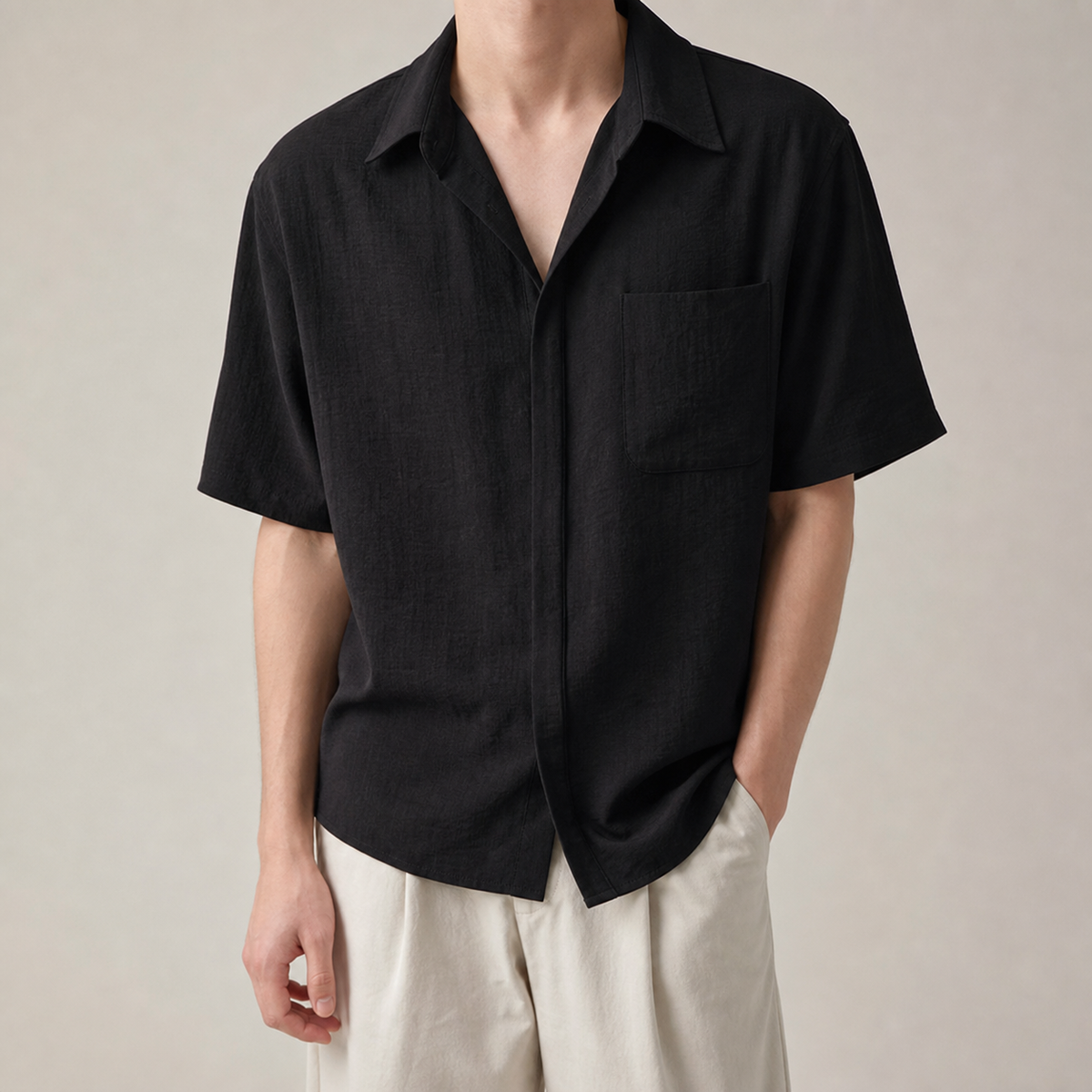 The Como Textured Short Sleeve Shirt