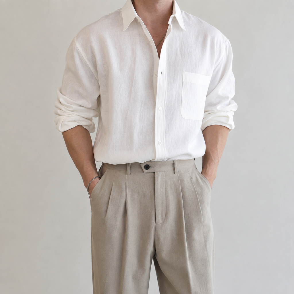 The Tropea Relaxed Linen Shirt