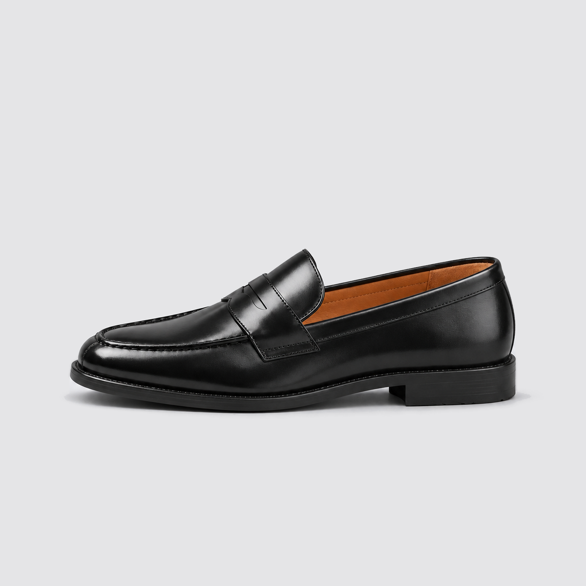 Montarello Men's Leather-Look Penny Loafers