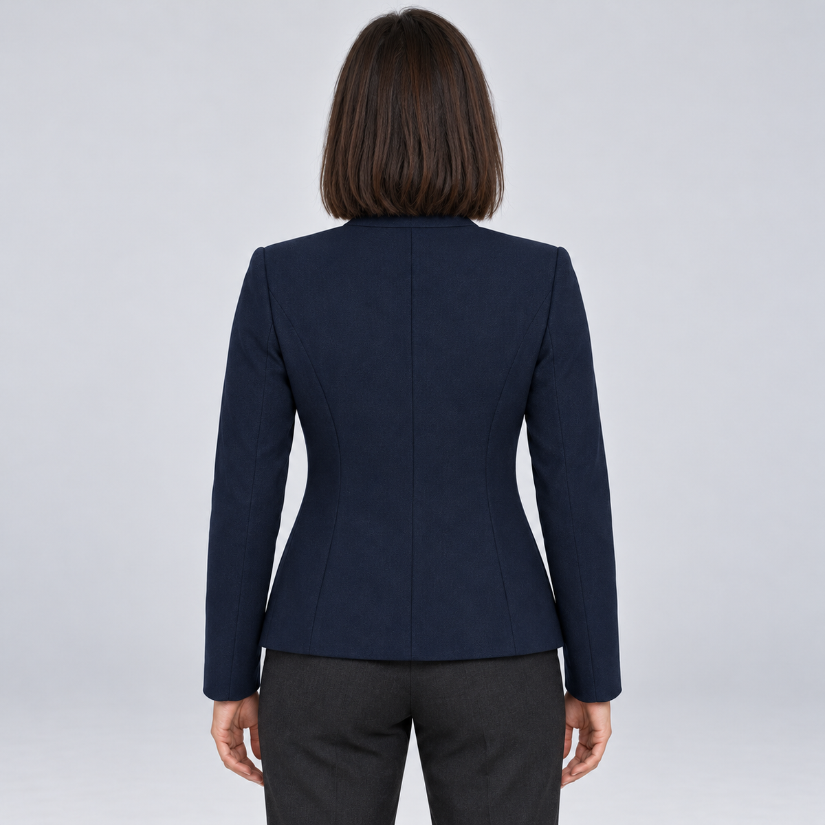 Montarello Women's Open Front Longline Blazer