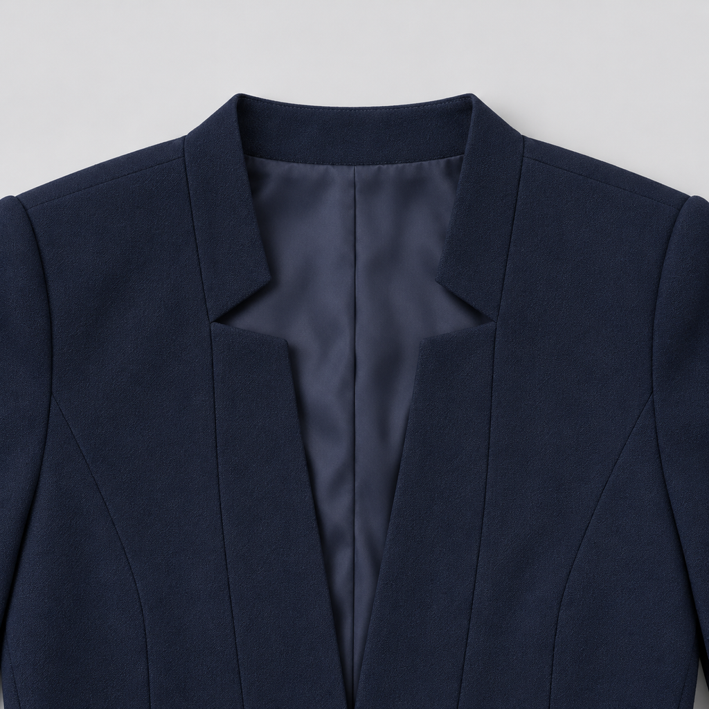 Montarello Women's Open Front Longline Blazer