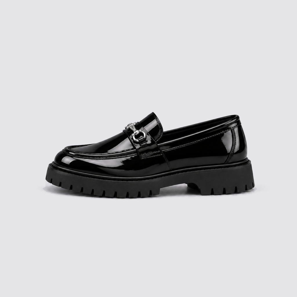 Montarello Men's Loafers Chunky Sole Slip On