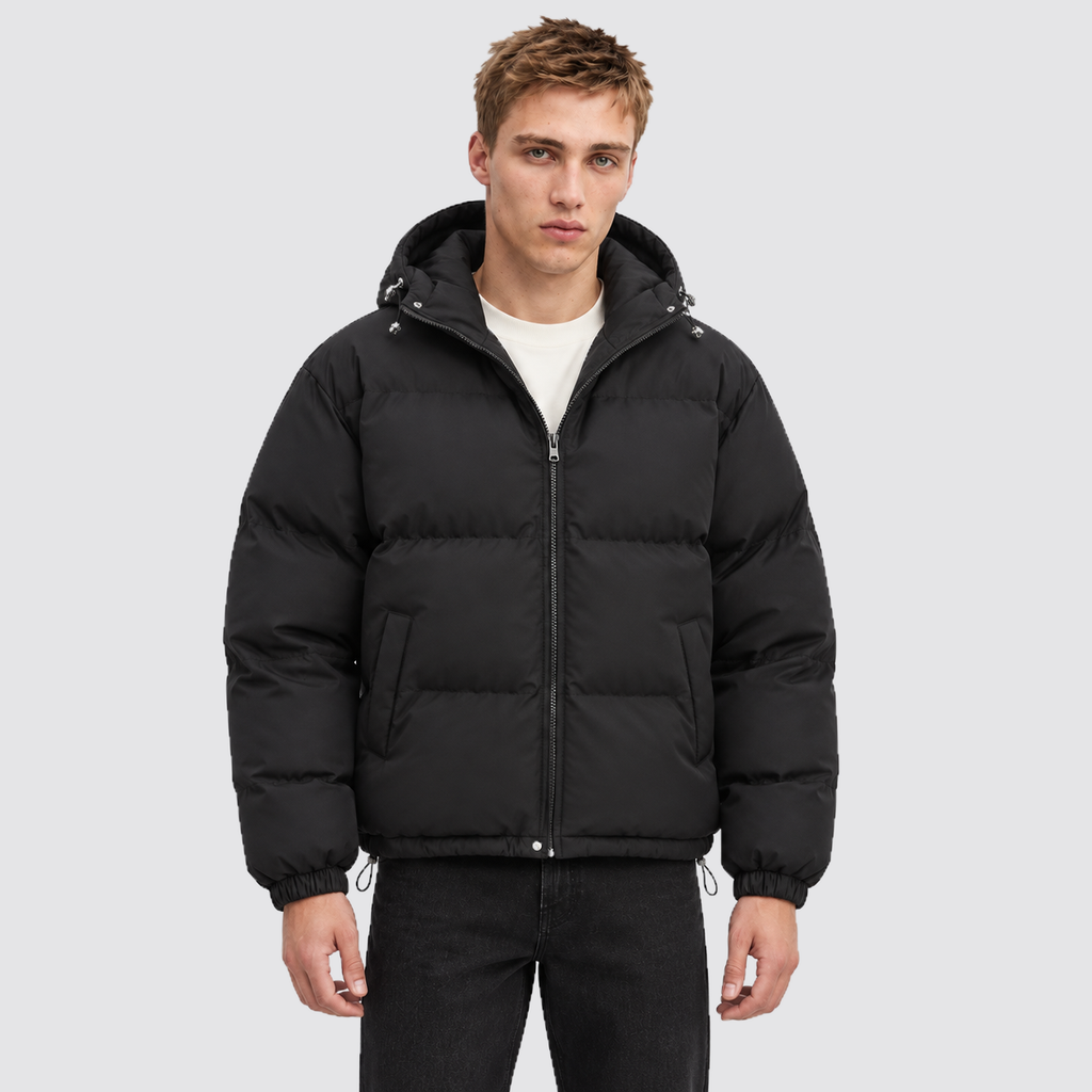 Montarello Unisex Hooded Cotton Puffer Jacket