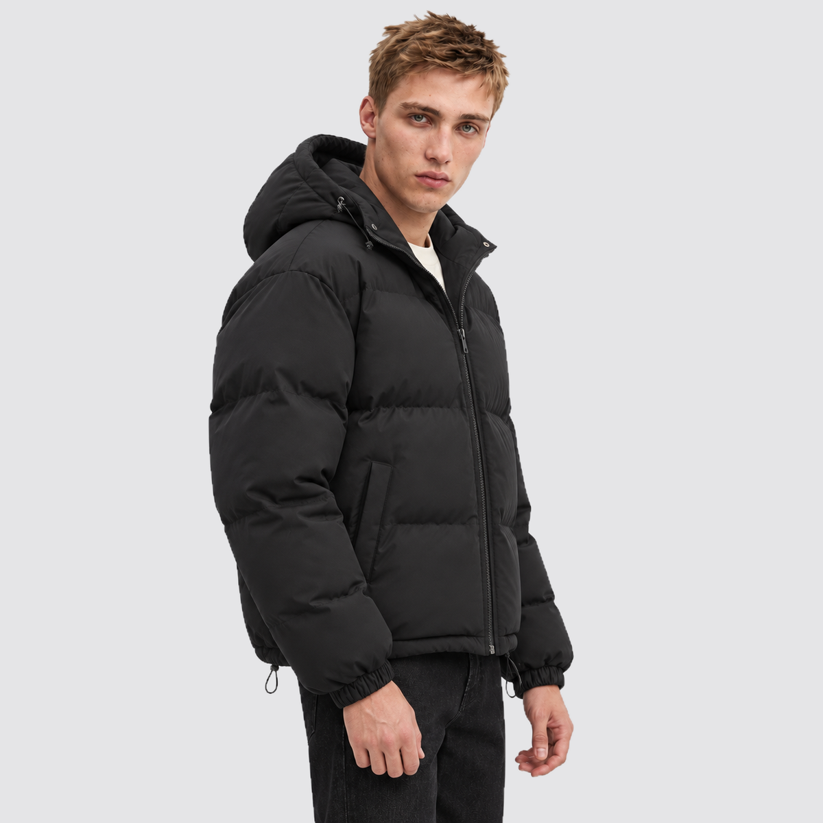 Montarello Unisex Hooded Cotton Puffer Jacket