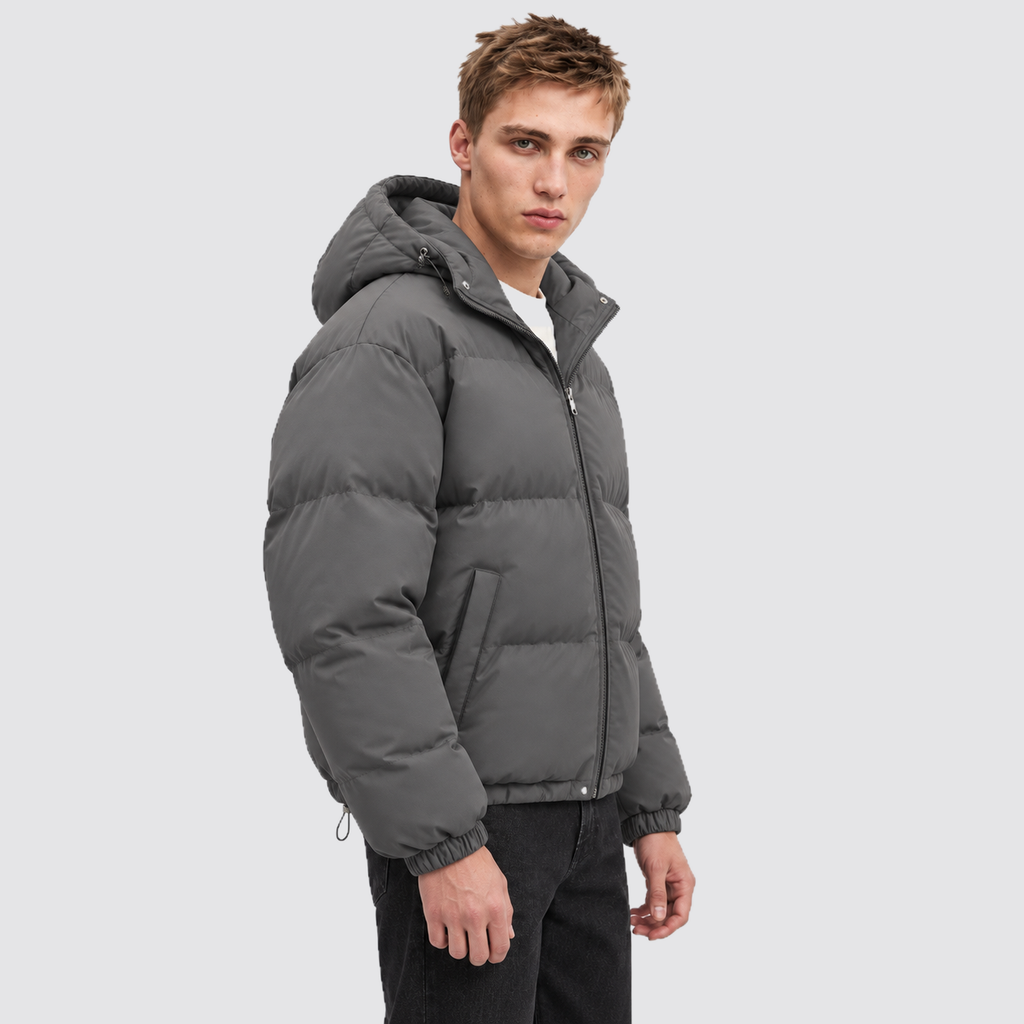 Montarello Unisex Hooded Cotton Puffer Jacket