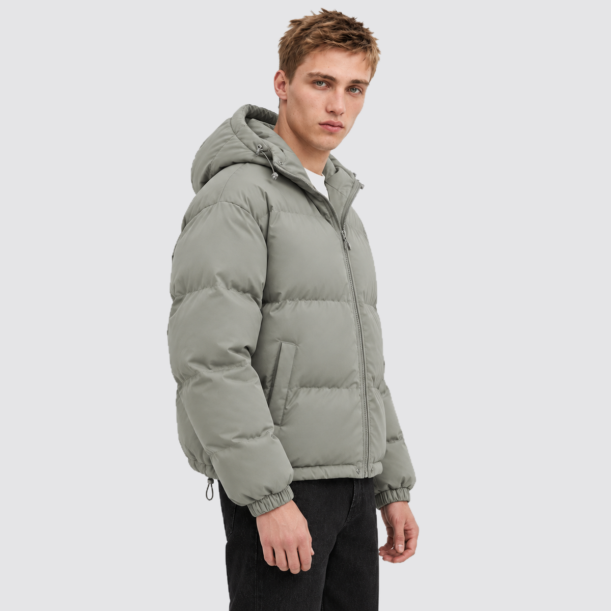 Montarello Unisex Hooded Cotton Puffer Jacket