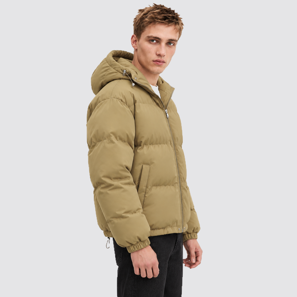 Montarello Unisex Hooded Cotton Puffer Jacket