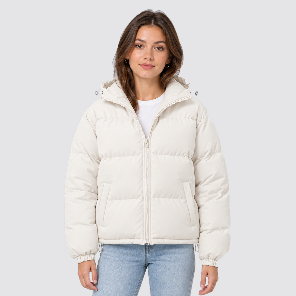 Montarello Unisex Hooded Cotton Puffer Jacket