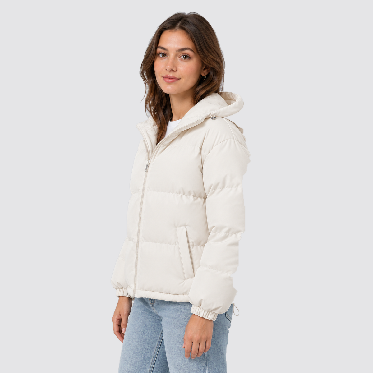 Montarello Unisex Hooded Cotton Puffer Jacket