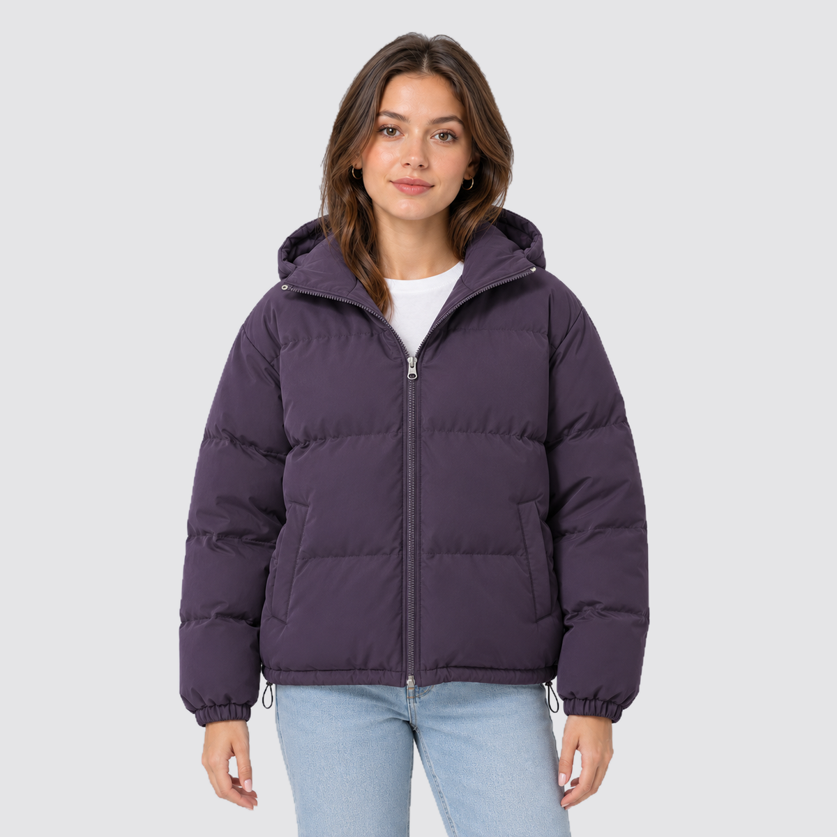 Montarello Unisex Hooded Cotton Puffer Jacket