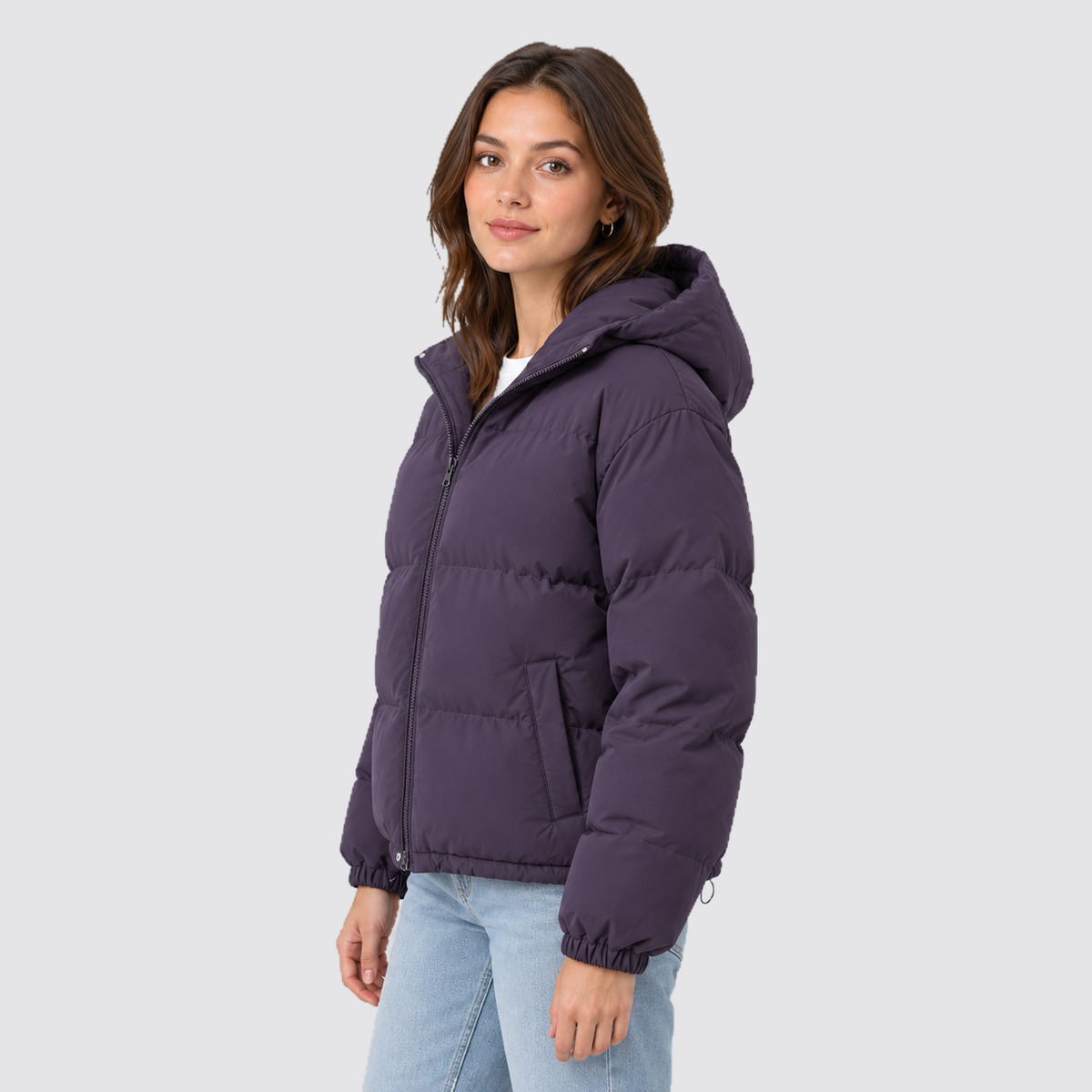 Montarello Unisex Hooded Cotton Puffer Jacket