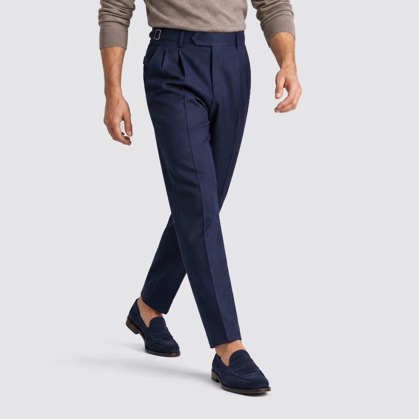 Montarello Men's Tailored Fit Trousers
