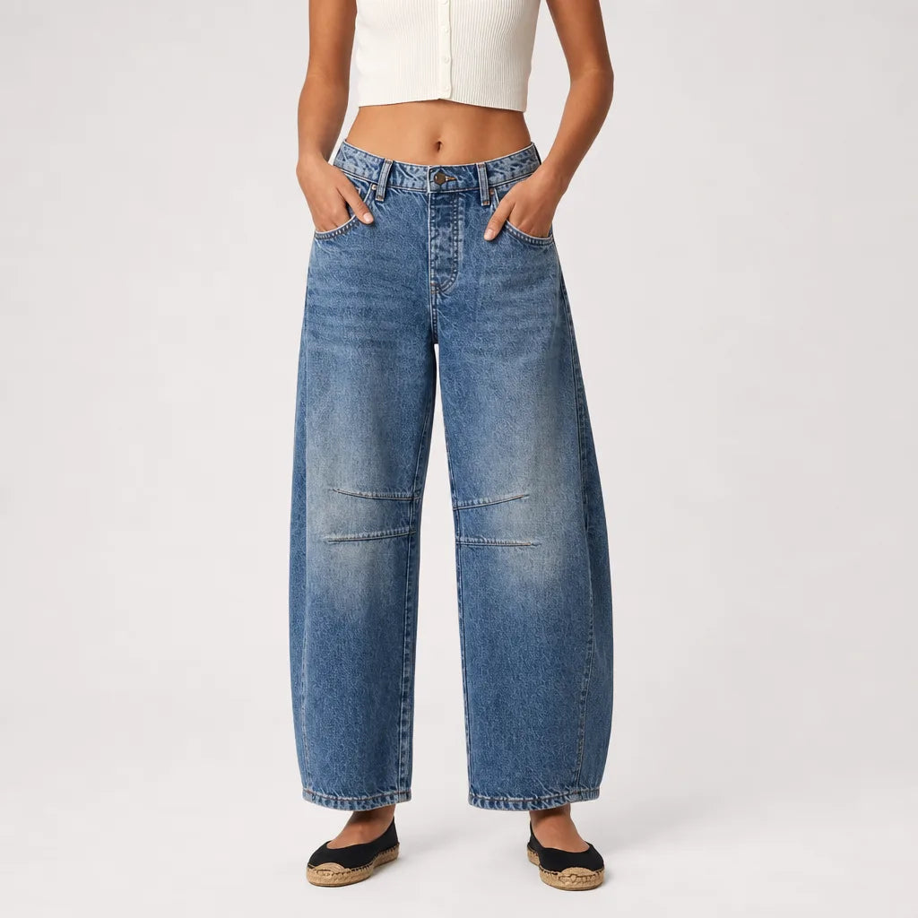 Naomi | Women's Baggy Wide Leg Jeans