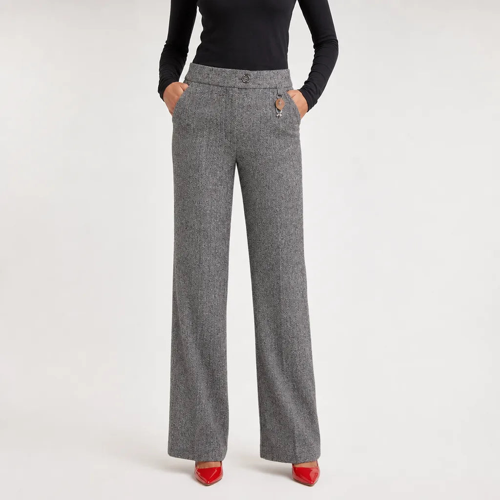 Odette | Women's Wool Flare Pants