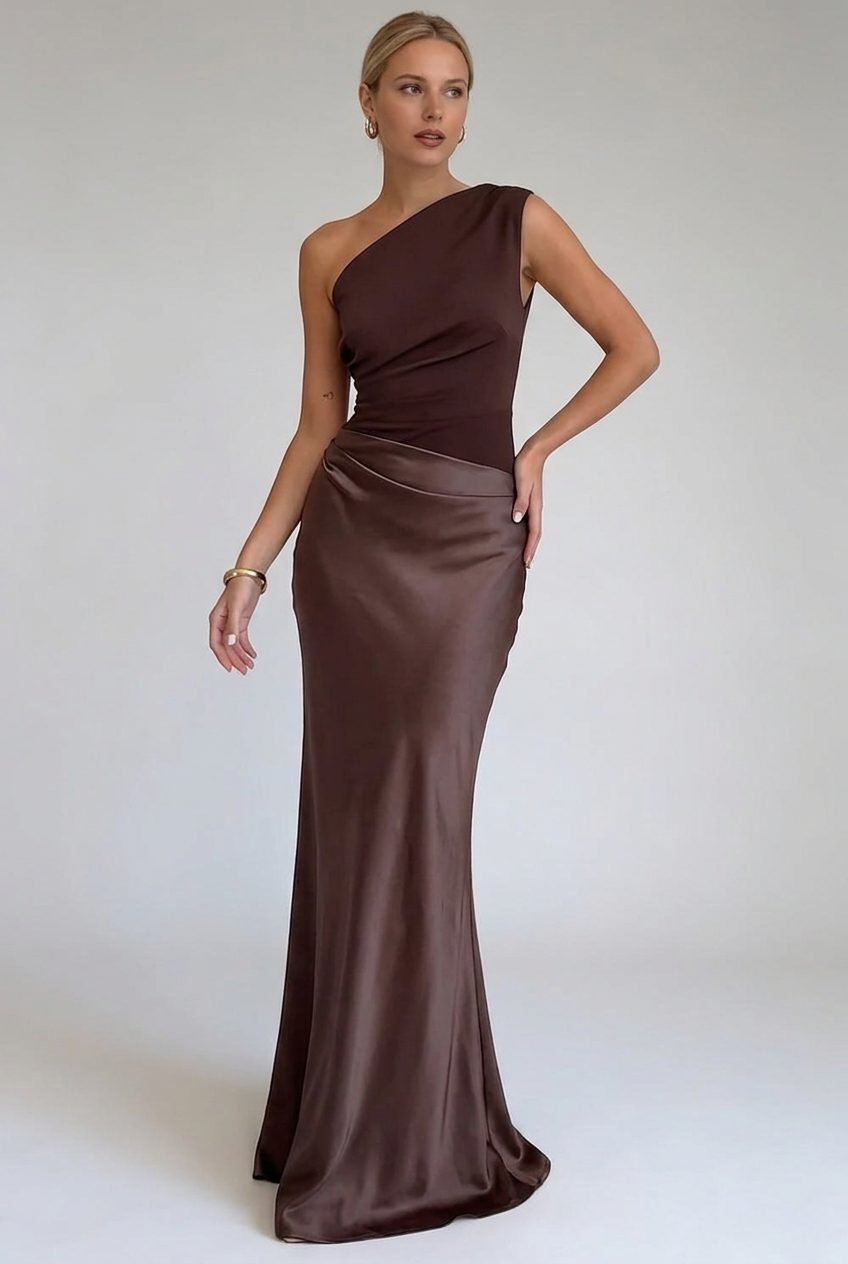 Shirin | One-Shoulder Maxi Dress for Women