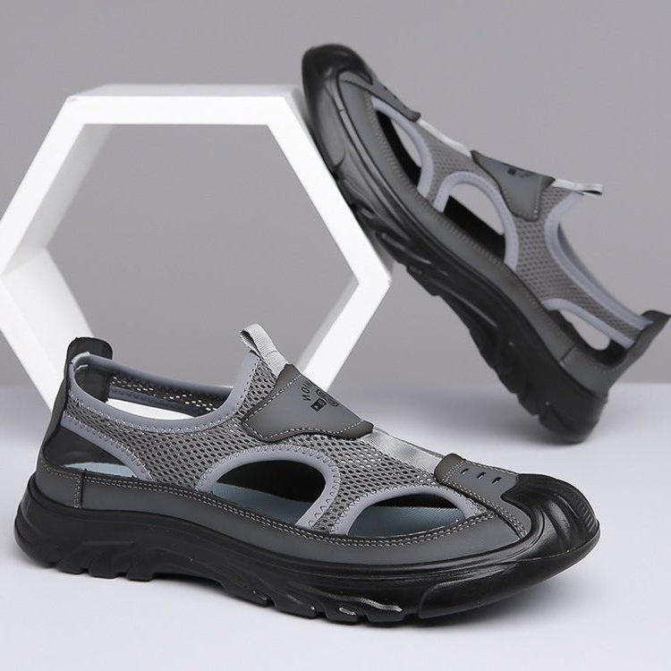 Open Toe Slip-On Sandals for Men