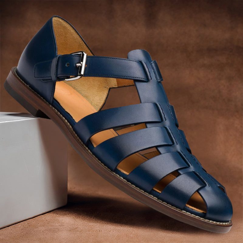 Open Toe Strappy Fisherman Sandals for Men