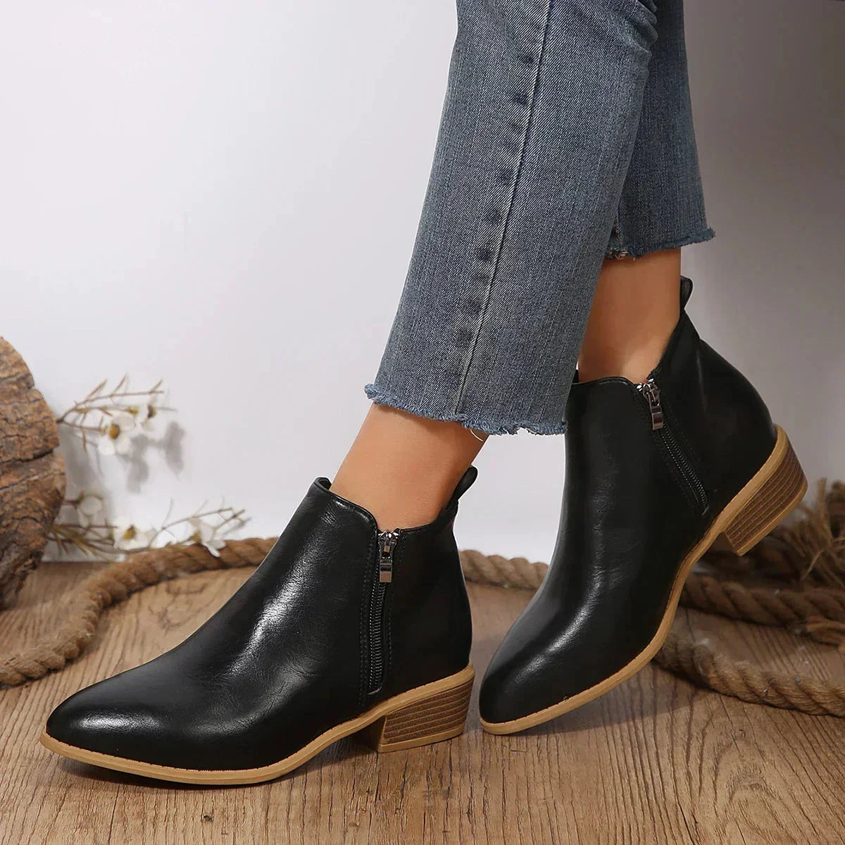 Orthopedic comfort ankle boots