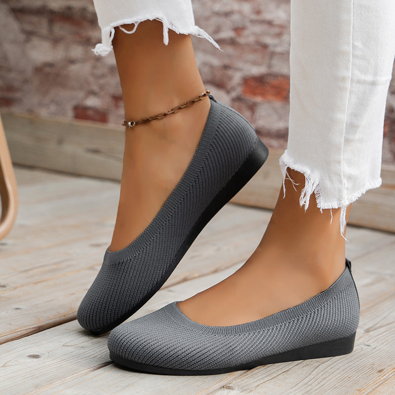Women's Orthopedic Ballet Flats with Cushioned Insole