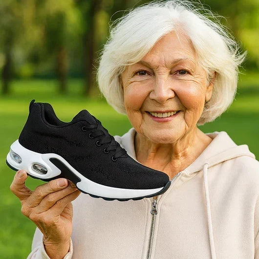 Orthopedic Shoes For Women | Breathable Mesh Lace-Up Athletic