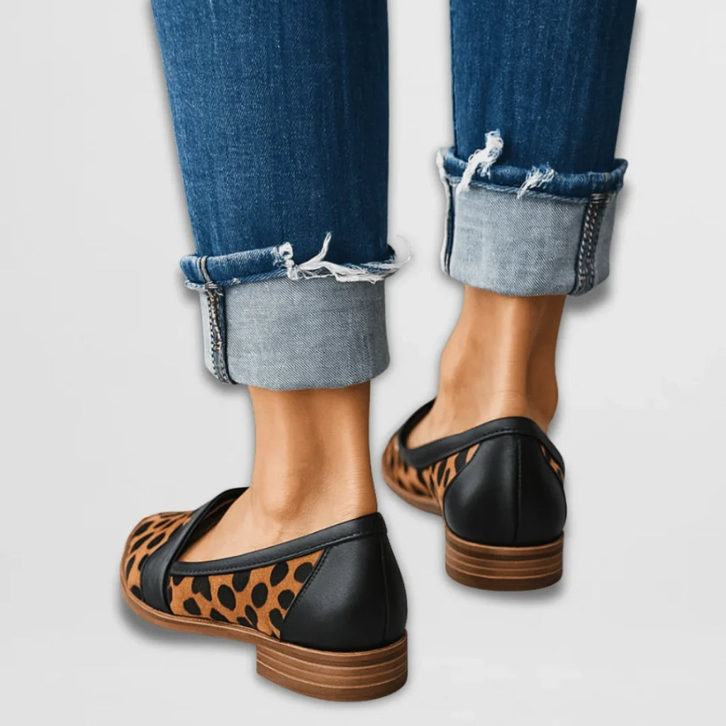 Orthopedic soft suede loafers