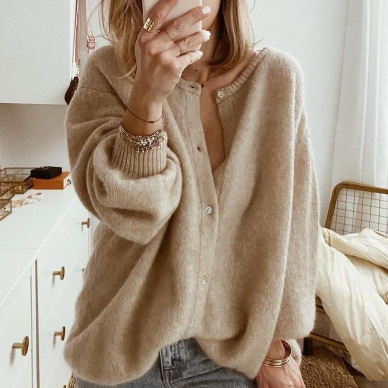Paige | Oversized Cardigan with Long Sleeves for Women