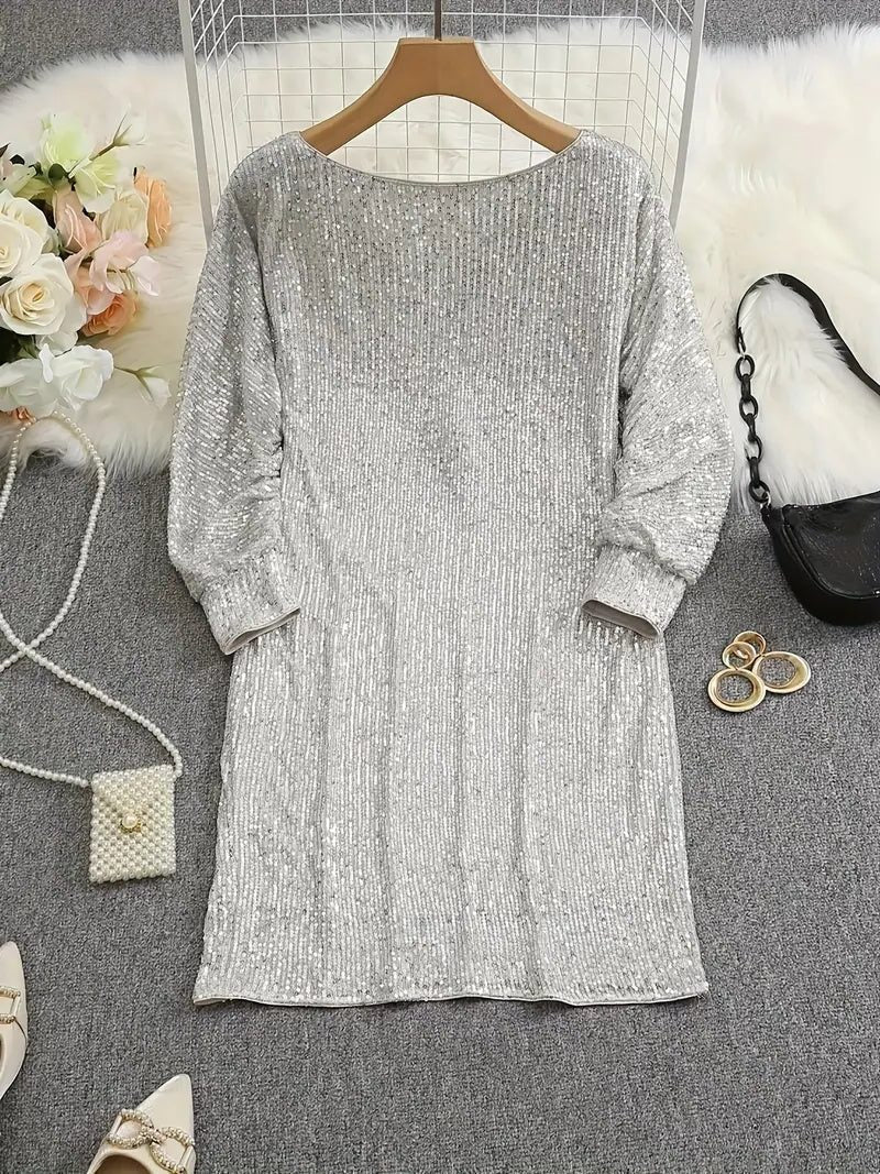 Primrose | Sequin Off-Shoulder Mini Dress for Women