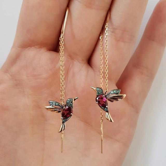Hummingbird | Women's Hummingbird Shaped Earrings