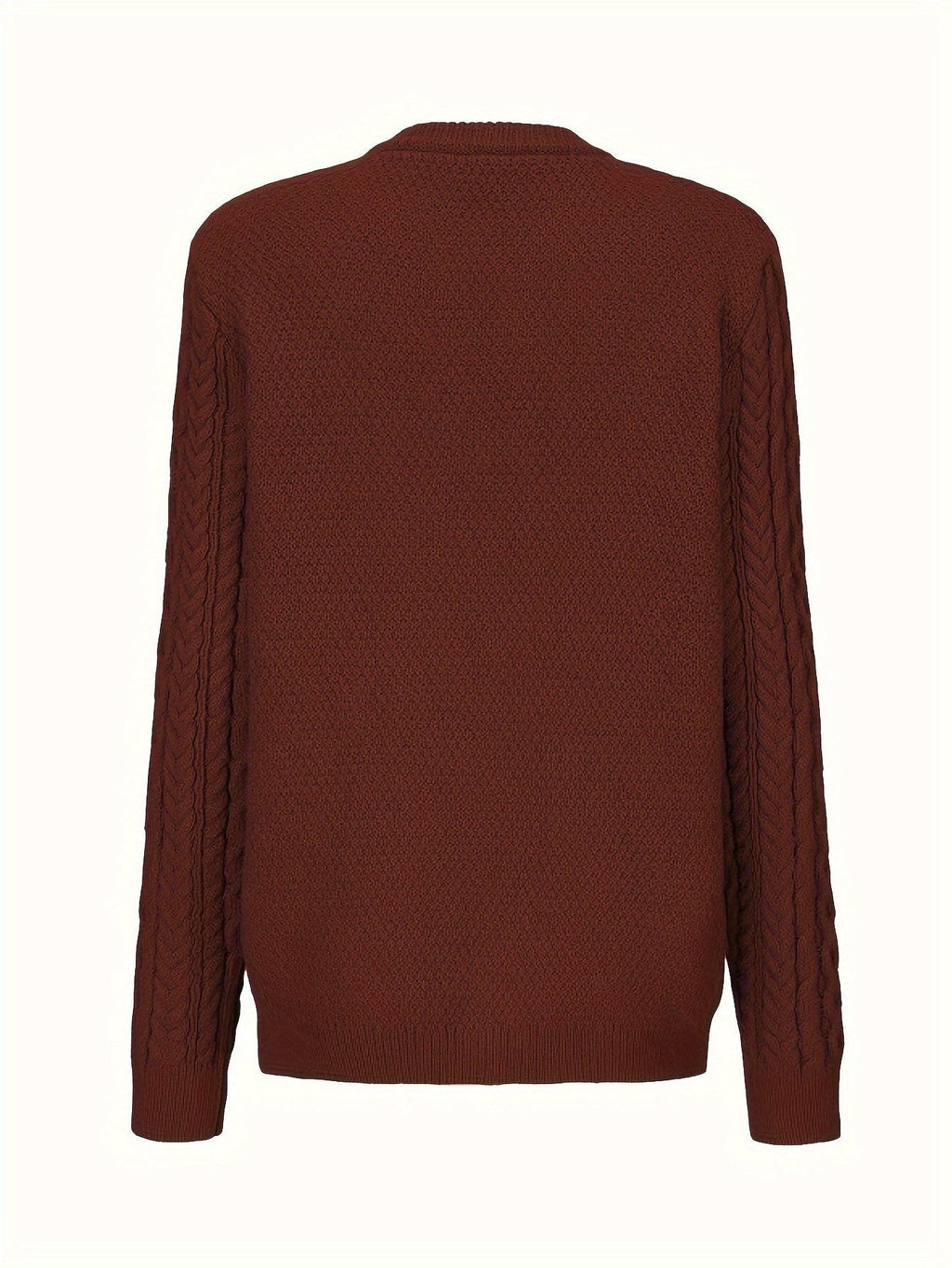 Rashida | Cable Knit Button-Front Cardigan for Women