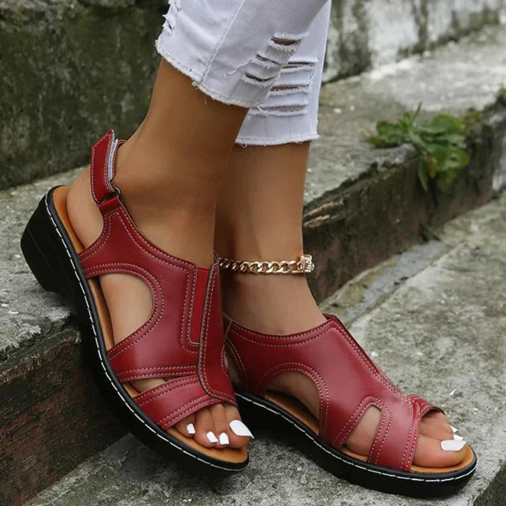 Women's Orthopedic Sandals with Tri-Arch Support and Gel Insole