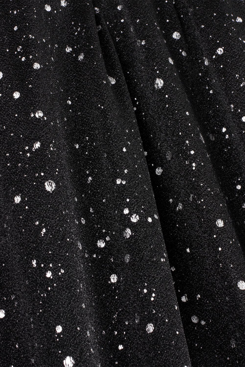 Sage | Sequin Cocktail Dress with V-Neck and Long Sleeves for Women