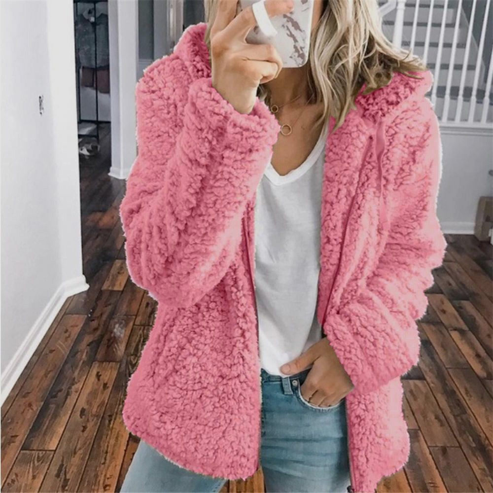 Sancia | Fleece Hooded Jacket for Women
