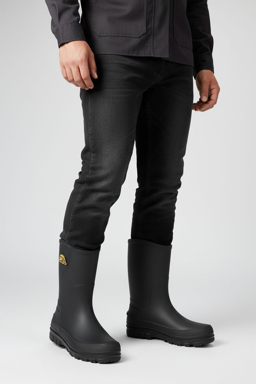 Sasha | Mid-Calf Rain Boots with Non-Slip Sole for Women