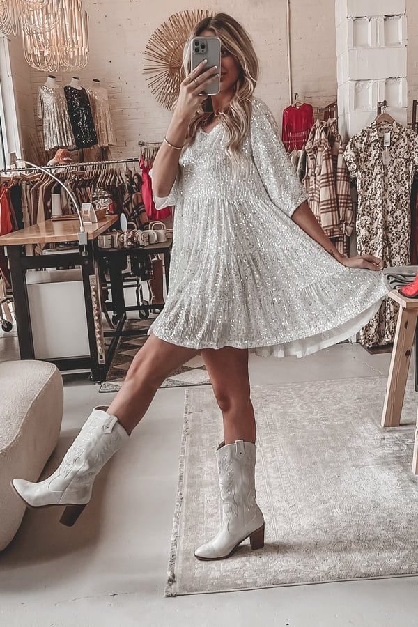 Ruth | Sequin Mini Dress for Women