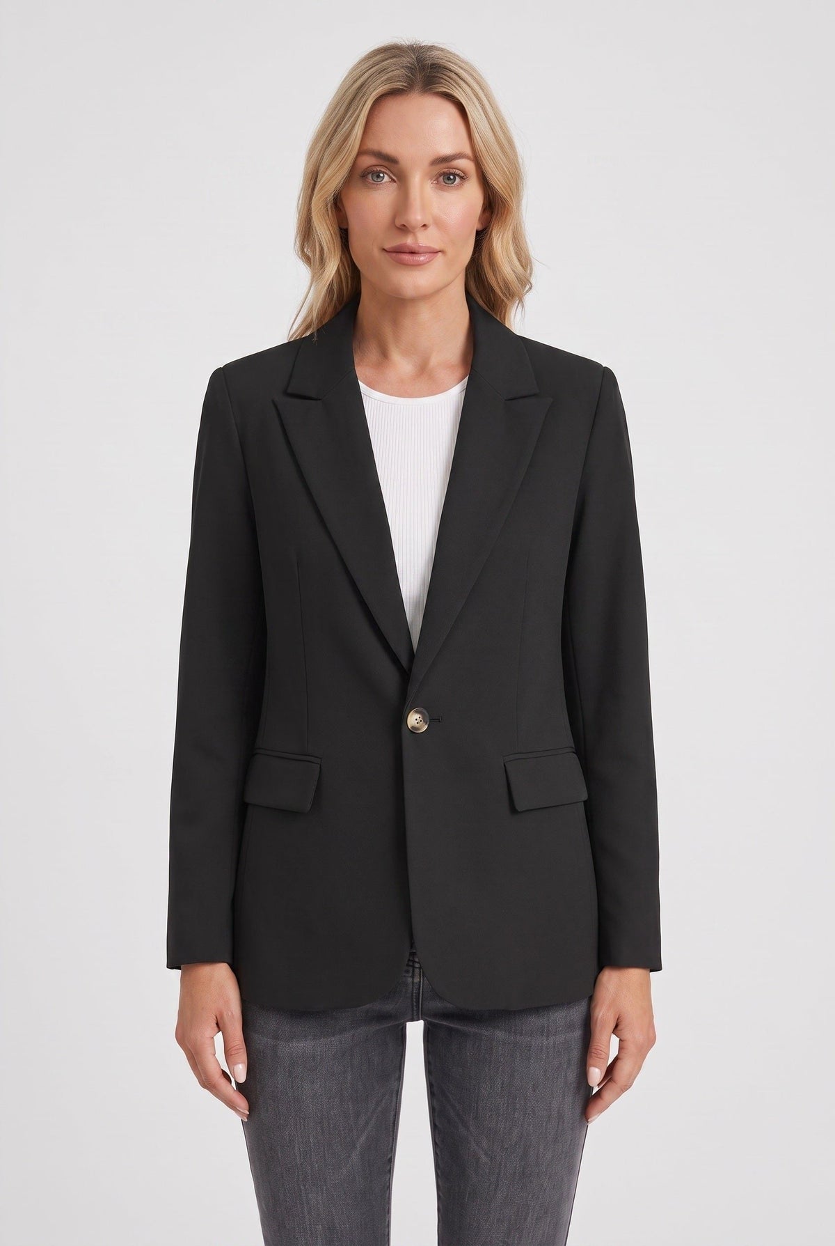 Tilda | Single-Breasted Blazer with Notch Lapels for Women