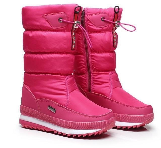 Sirina | Quilted Snow Boots with Non-Slip Sole for Women