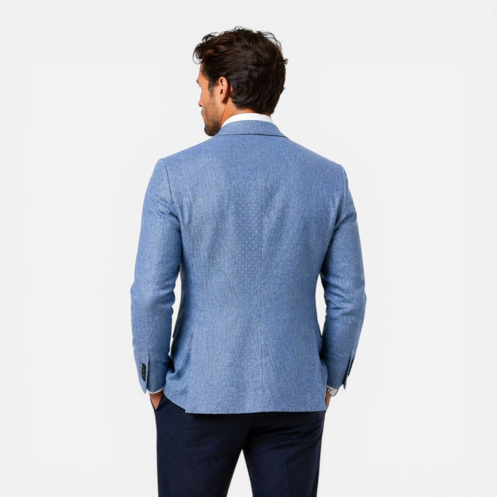Slim Fit Linen Blazer for Men