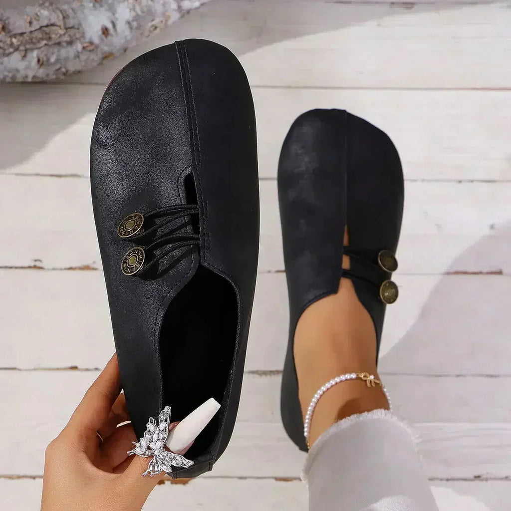 Soft suede women's loafers