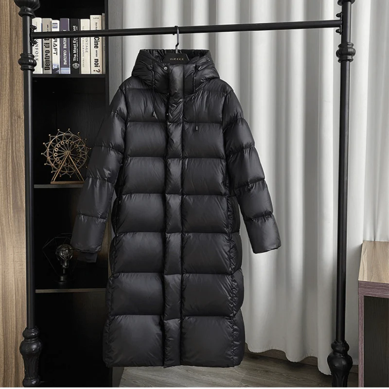 Women's Quilted Puffer Coat Long Length for Winter